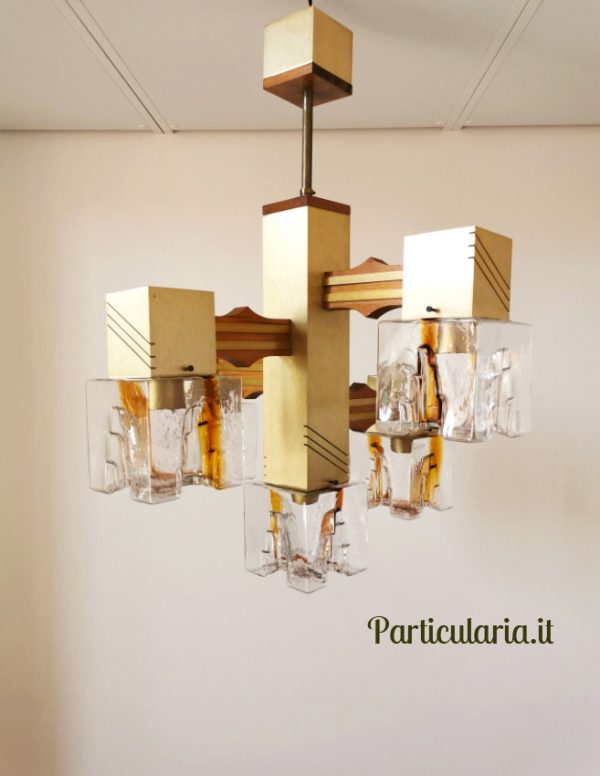 Lampadario sciolari cubic